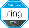 Protected by Ring Audio and Video Surveillance