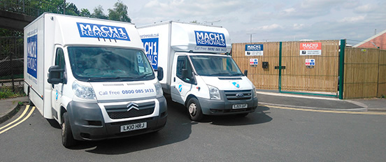 Home removals Chesterfield, Derbyshire
